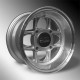 KIT N. 4 CERCHI IN LEGA 6.0x10 - MAMBA - ET-7 - COLORE ARGENTO