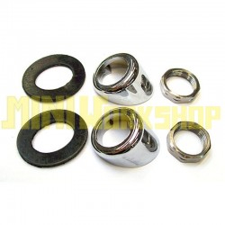 RIVESTIMENTO BOCCOLE TERGICRISTALLO CROMATO (COPPIA)