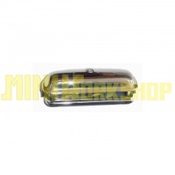 LUCE TARGA IN PLASTICA CROMATA PER MINI MK1 E MK2