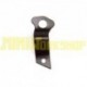 STAFFA DI SUPPORTO PROTEZIONE DISCO FRENO - LATO SX