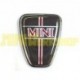 BADGE ANTERIORE COFANO ROSSO-GRIGIO -MINI-