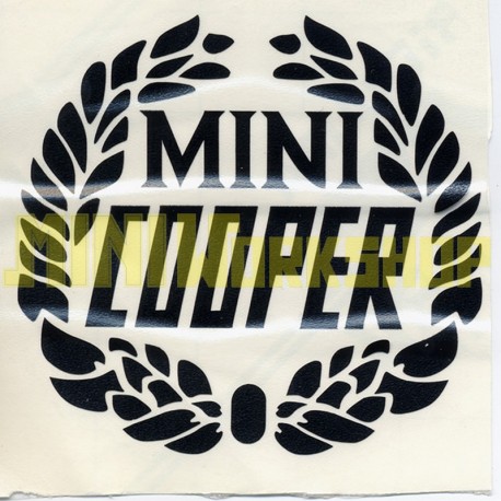 ADESIVO -MINI COOPER- LATERALE E BAGAGLIAIO - COLORE NERO
