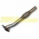TUBO DI COLLEGAMENTO DA COLLETTORE LCB A CATALIZZATORE - INOX