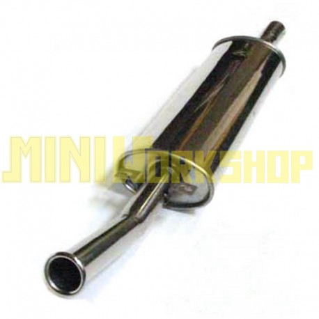 TERMINALE DI SCARICO CENTRALE DA 44MM IN ACCIAIO INOX - USCITA STANDARD (44MM)