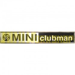 TARGHETTA BAULE POSTERIORE "MINI CLUBMAN"