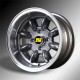 KIT N. 4 CERCHI IN LEGA 7.0x13 - SUPERLIGHT - ET-7 - COLORE ANTRACITE