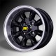 KIT N. 4 CERCHI IN LEGA 6.0x12 - MINILIGHT - ET-7 - COLORE NERO