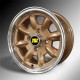 KIT N. 4 CERCHI IN LEGA 5.5x12 - SUPERLIGHT - ET10 - COLORE ORO