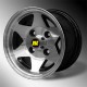 KIT N. 4 CERCHI IN LEGA 6.0x10 - STARMAG - ET7 - COLORE NERO