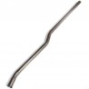 TUBO DI COLLEGAMENTO ACCIAIO INOX DA COLLETTORE FFW A TERMINALE 44MM