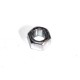 DADO PIATTO ZINCATO 3/8" UNF