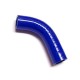 TUBO MANICOTTO RADIATORE SUPERIORE PICCOLO IN SILICONE BLU - MINI MK2