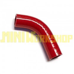 TUBO MANICOTTO RADIATORE SUPERIORE PICCOLO IN SILICONE ROSSO - MINI MK2