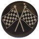 ADESIVO RESINATO BADGE COFANO - BAULE "BANDIERE" (42MM)