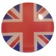 ADESIVO RESINATO BADGE COFANO - BAULE "UNION JACK" (42MM)