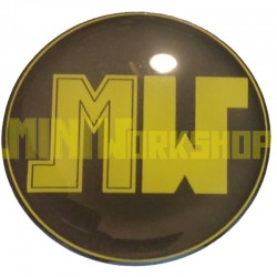 ADESIVO RESINATO BADGE COFANO - BAULE "MW" (42MM)