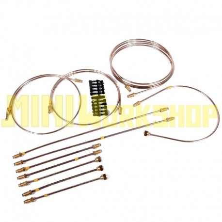 SET TUBI FRENO - LINEA SINGOLA CON SERVOFRENO - HYDRO - DAL 1969 IN POI