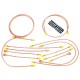SET TUBI FRENO - LINEA SINGOLA CON SERVOFRENO - TAMPONI - DAL 1969 IN POI