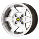 KIT N. 4 CERCHI IN LEGA 6.0x12 - STARMAG 2 - ET-7 - COLORE NERO