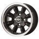 KIT N. 4 CERCHI IN LEGA 6.0x12 - SUPERLIGHT- COLORE NERO