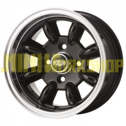 KIT N. 4 CERCHI IN LEGA 6.0x12 - SUPERLIGHT- COLORE NERO