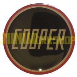 ADESIVO RESINATO PER CERCHI SUPERLIGHT ""COOPER ROSSO-NERO" (50MM)