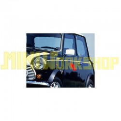 DOPPIA STRISCIA ADESIVA LATERALE -COOPER STYLE- (PER 1 MINI) - COLORE ARGENTO