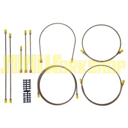 SET TUBI FRENO - LINEA SINGOLA CON SERVOFRENO - TAMPONI - DAL 1969 IN POI