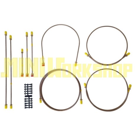 SET TUBI FRENO - LINEA SINGOLA CON SERVOFRENO - TAMPONI - DAL 1969 IN POI