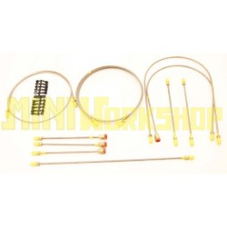 SET TUBI FRENO - LINEA SINGOLA SENZA SERVOFRENO - HYDRO - FINO AL 1969