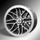 KIT N. 4 CERCHI IN LEGA 6.0x10 - COSMIC - ET6 - COLORE NERO