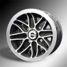 KIT N. 4 CERCHI IN LEGA 6.0x10 - COSMIC - ET6 - COLORE NERO